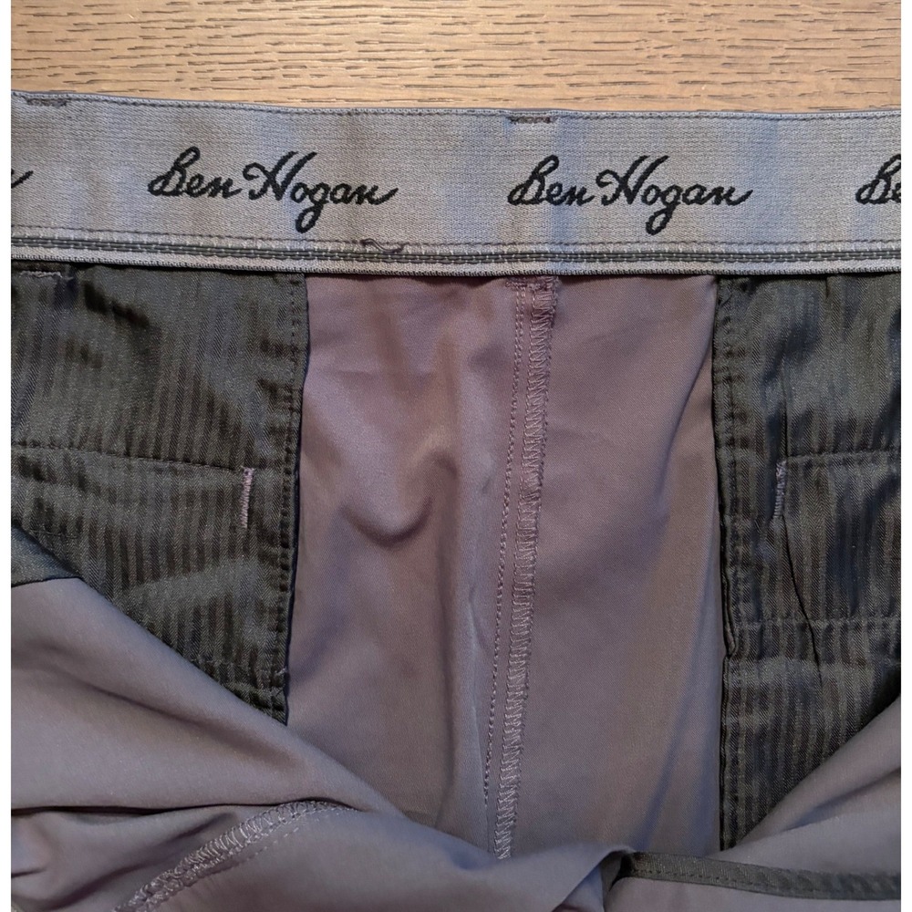 Ben Hogan Mens Performance Golf Shorts Dark Gray Flat Front Size 42 - Picture 5 of 6